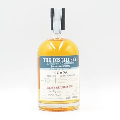 Scapa 10 Year Old Single Cask Whisky Distillery Reserve 2009 50cl
