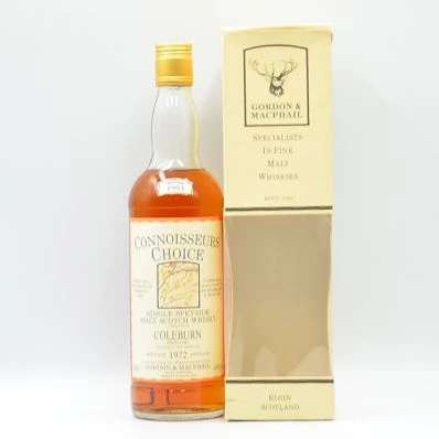 Coleburn Speyside Malt Whisky 1972 G&M Connoisseurs Choice