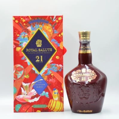Royal Salute 21 Year Old Whisky Signature Blend Ruby Special Edition 100cl