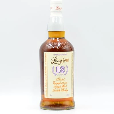 Longrow 18 Year Old Peated Single Malt Whisky 2021
