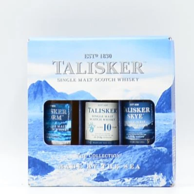 Talisker Miniature Set Skye, Storm and 10 Year Old 3 x 5cl