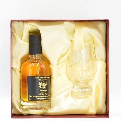 North British 15 Years Old 1963 - 2013 Muirhall Bond 50th Anniversary Gift Set 20cl
