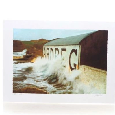 Ardbeg Distillery Waves Print Hand Signed by Ian Gray
