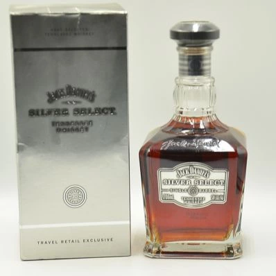 Jack Daniels Bourbon Whiskey Single Barrel Silver Select