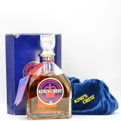 King's Crest 21 Years Old 1980s