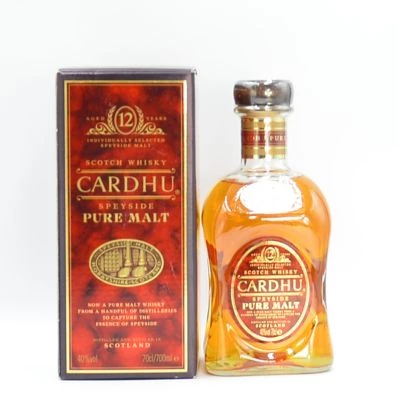 Cardhu 12 Year Old Pure Malt Whisky 1990s