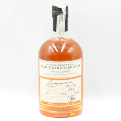 Longmorn 14 Year Old Cask Strength Edition Whisky 1997 50cl