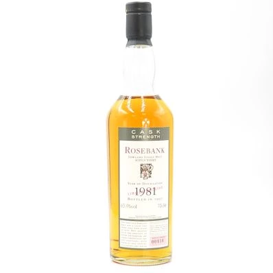 Rosebank Single Malt Whisky 1981 Flora & Fauna Cask Strength