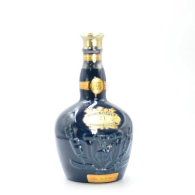 Royal Salute 21 Year Old  Sapphire Flagon  (Bottle Only)
