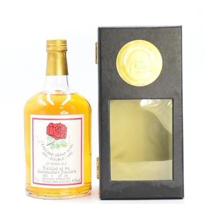 Glentauchers 10 Year Old Whisky England Grand Slam Double 1991-1992 Signed