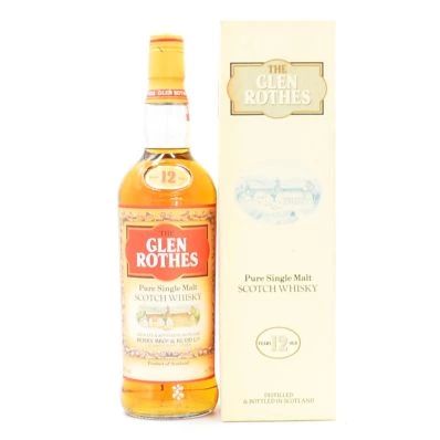 Glenrothes 12 Year Old Scotch Whisky Berry Brothers & Rudd 1980s