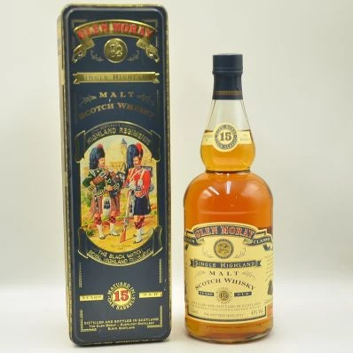 Glen Moray 15 Year Old Whisky Highlands Regiments The Black Watch 100cl