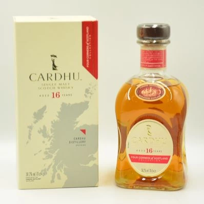 Cardhu 16 Year Old Cask Strength Whisky Four Corners of Scotland