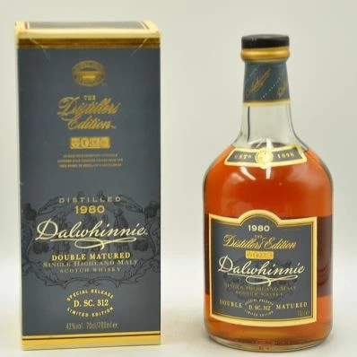 Dalwhinnie Highland Whisky 1980 Distillers Edition D.SC.312 1st Edition