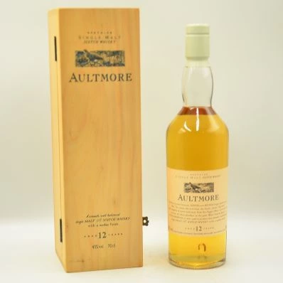 Aultmore 12 Year Old Flora & Fauna Whisky White Cap
