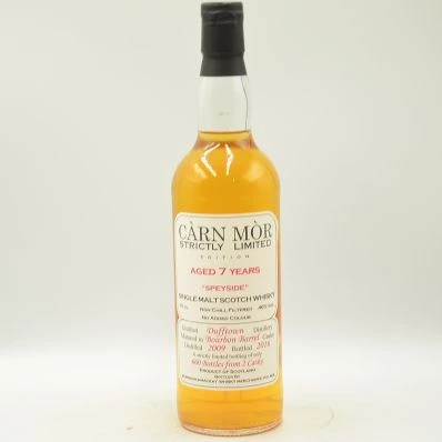 Dufftown 7 Year Old Speyside Whisky 2009 Carn Mor Strictly Limited