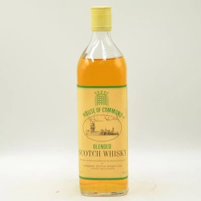 House of Commons Blended Whisky Signed by John Reid MP