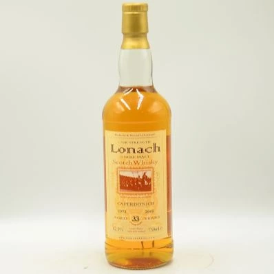 Caperdonich 33 Year Old Cask Strength Single Maly WHisky 1972 Lonach 75cl