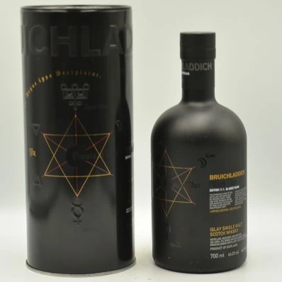 Bruichladdich 24 Year Old Islay Single Malt Whisky Black Art Edition 11.1