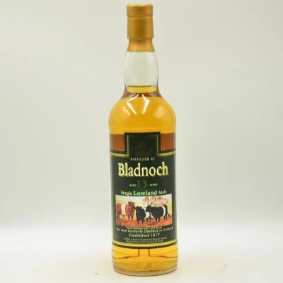Bladnoch 13 Year Old Lowland Single Malt Beltie Label