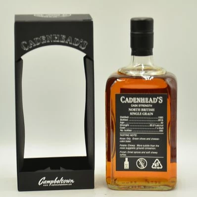 North British 32 Year Old Single Grain Whisky 1985 Cadenhead's Small Batch