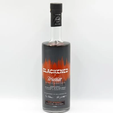 Willett Blackened X Kentucky Straight Rye Masters of Whiskey Series
