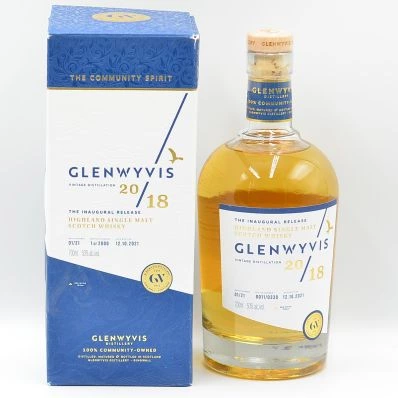 GlenWyvis Single Malt Whisky Inaugural Release 2018 Batch 01/21