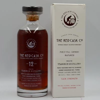 Teaninich 12 Year Old Highland Whisky 2009 The Red Cask Co 716906