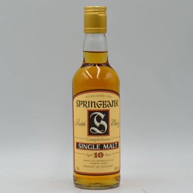 Springbank 10 Year Old 2000s Half Bottle
