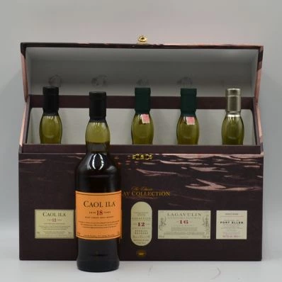 The Classic Islay Scotch Whisky Collection (Caol Ila, Lagavulin and Port Ellen) 5 x 20cl