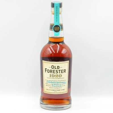 Old Forester 1920 Prohibition Style Kentucky Straight Bourbon 115 Proof