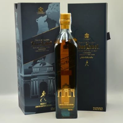 Johnnie Walker Scotch Blue Label - Madrid Limited Edition