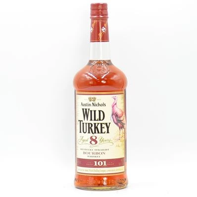 Austin Nichols Wild Turkey 8 Year Old Bourbon Whiskey 101 Proof 100cl