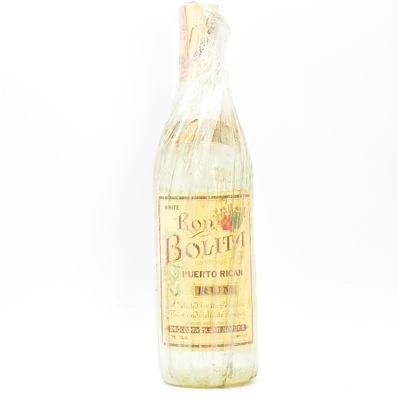 Ron Bolita Peurto Rico White Rum 1960s
