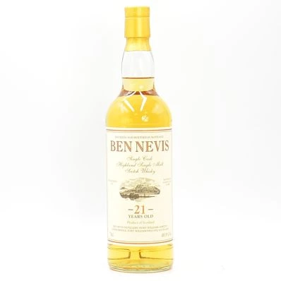 Ben Nevis 21 Year Old 1996 Private Cask Single Cask 1407