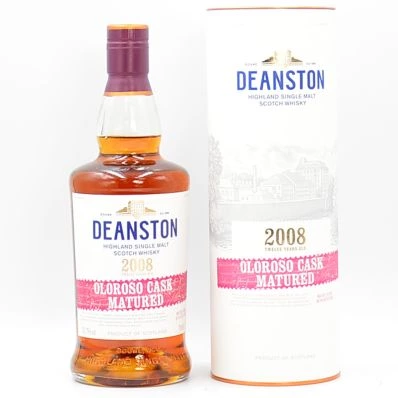 Deanston 12 Year Old Highland Whisky 2008 Oloroso Cask Matured
