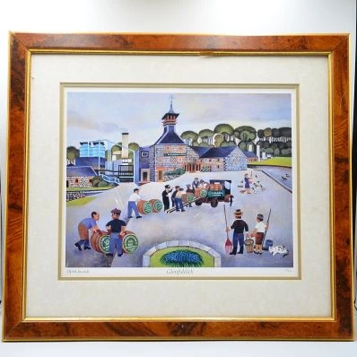 Glenfiddich Alfred Daniels Hand Signed Limited Edition Print