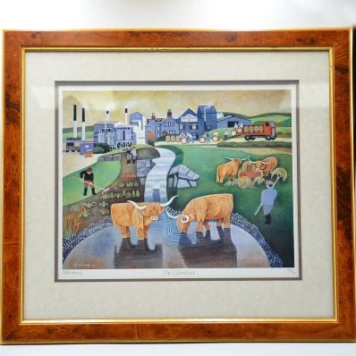 Glenlivet Alfred Daniels Hand Signed Limited Edition Print