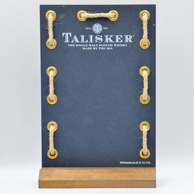 Talisker Branded Menu Stand