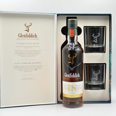 Glenfiddich 18 Year Old Malt Whisky Chinese New Year Gift Set