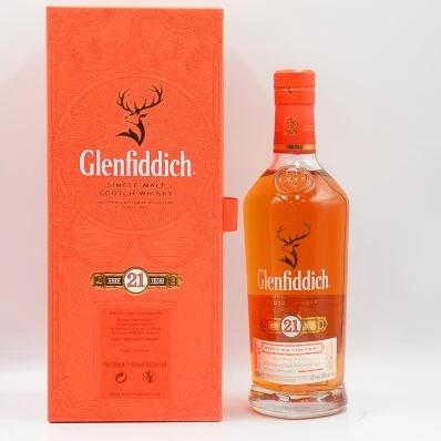 Glenfiddich 21 Year Old Malt Whisky Gran Reserva Cuban Rum Cask