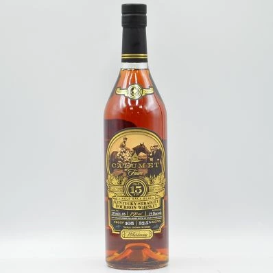 Calumet 15 Year Old Bourbon Whiskey Single Rack Black Whirlaway 75cl