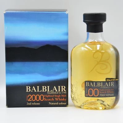 Balblair 2000 Single Malt Whisky 2nd Release 2011