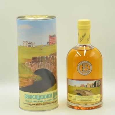 Bruichladdich 10 Year Old Islay Whisky Links St Andrews Swilcan Bridge 50cl