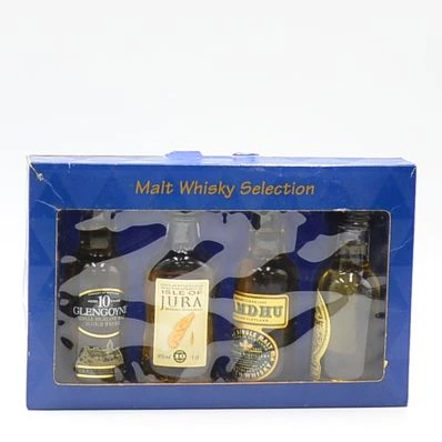 Malt Whisky Selection Miniature Set 4 x 5cl