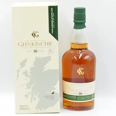 Glenkinchie 16 Year Old Single Malt Whisky Four Corners Of Scotland - Signed