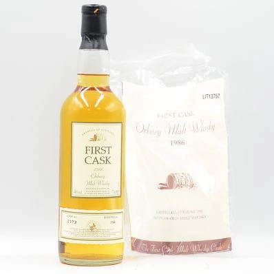 Highland Park 21 Year Old Single Cask Whisky #2272 1986 First Cask