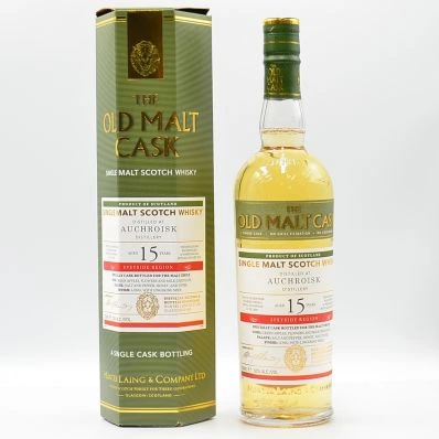 Auchroisk 15 Year Old Speyside Single Malt Whisky 2002 Old Malt Cask