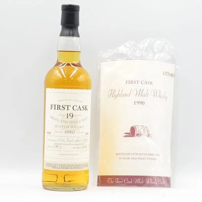 Dalmore 19 Year Old Single Cask Whisky #9417 1990 First Cask