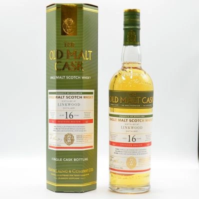 Linkwood 16 Year Old Scotch Malt Whisky 2002 Old Malt Cask